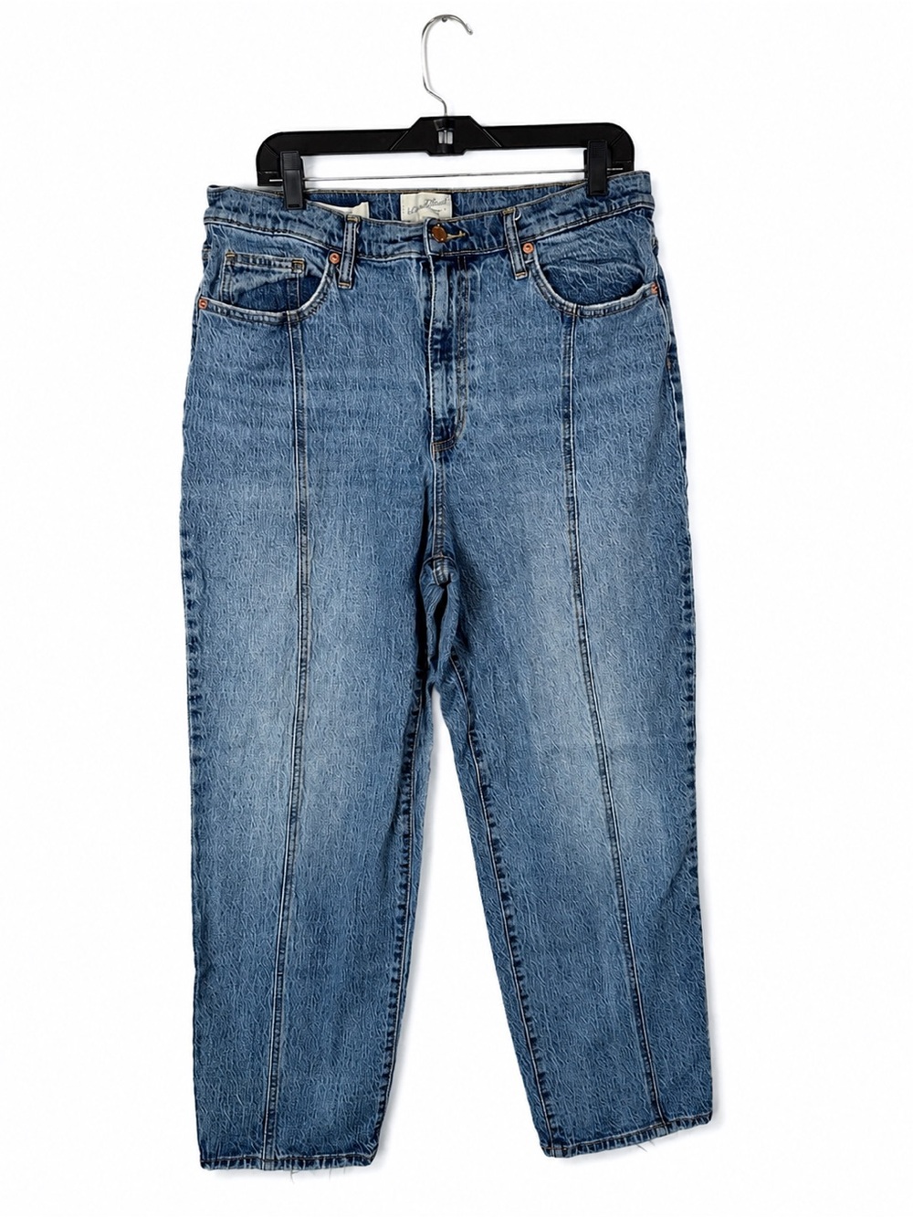 High-Rise Jeans Plus Size 14 Indie Sleaze Streetwear Casual Everyday Fall‎ Layer